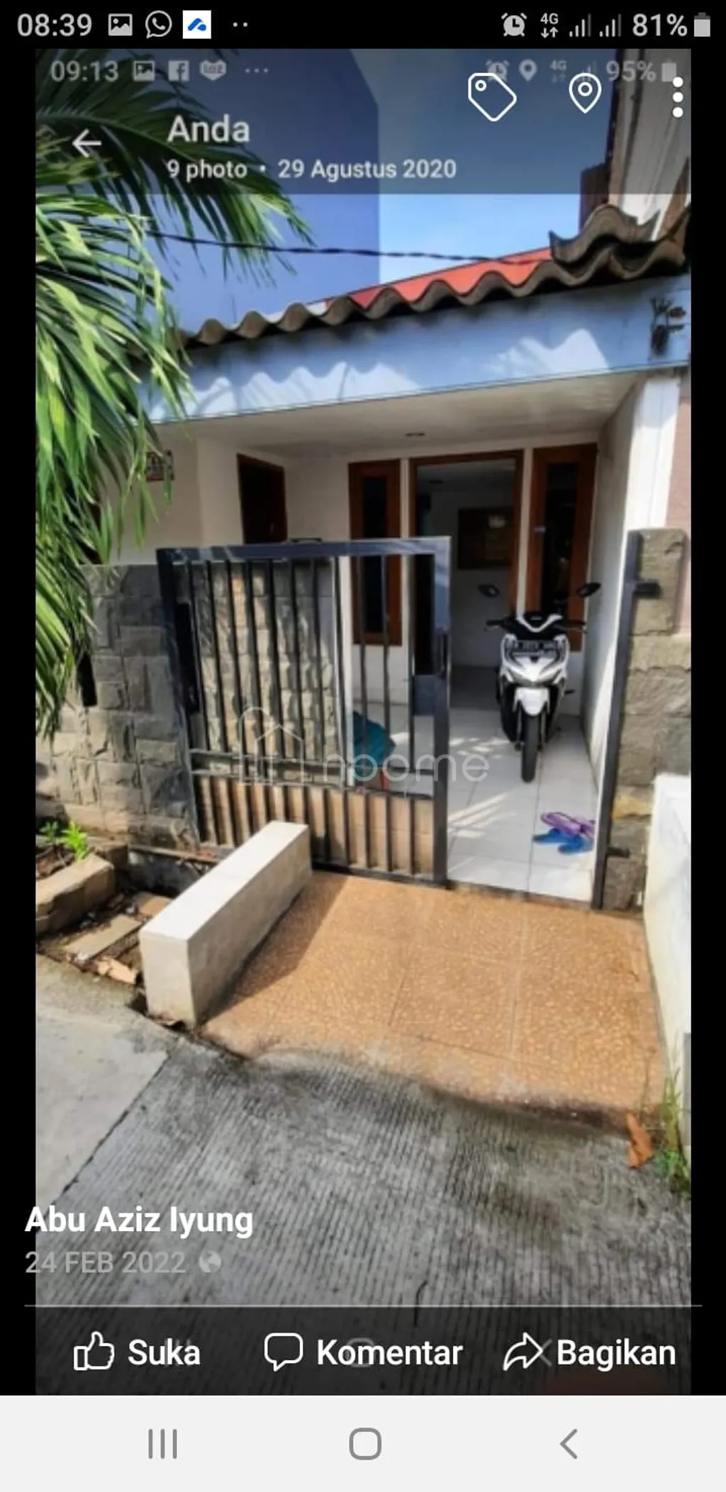 Dijual rumah 2 lantai Kelapa Gading, cocok untuk kos-kosan/investasi