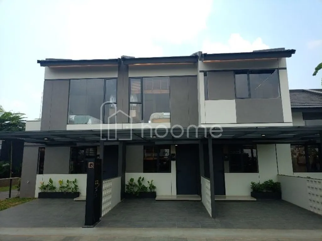 Rumah Minimalis konsep Mezzanine di Gading Serpong