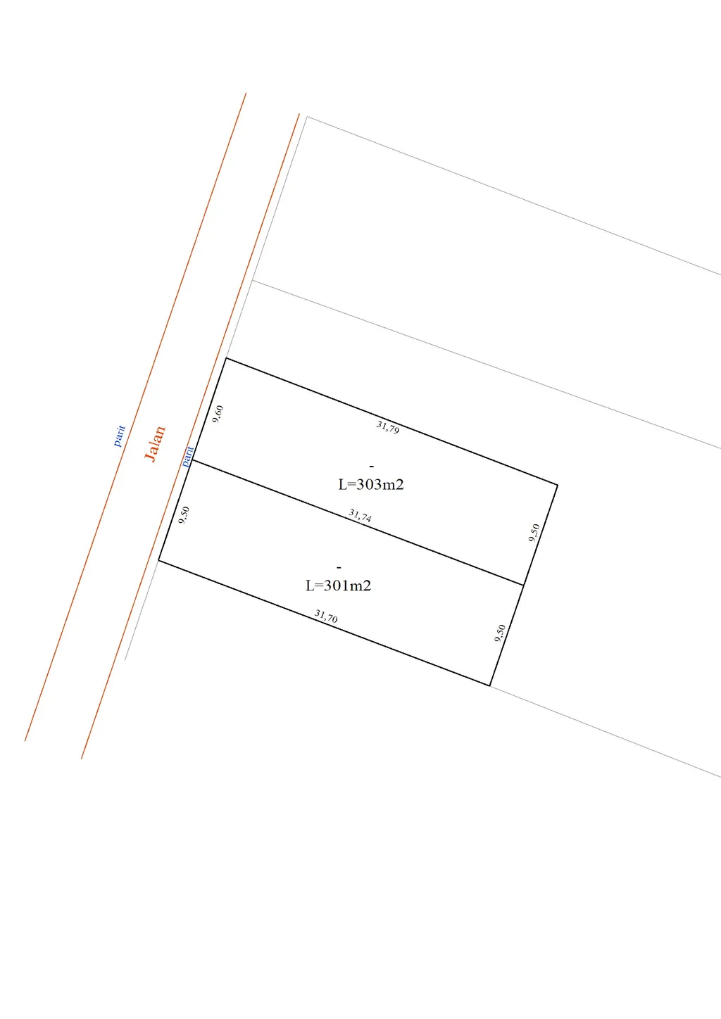7 menit dari kampus UII pusat Tanah Shm Siap bangun