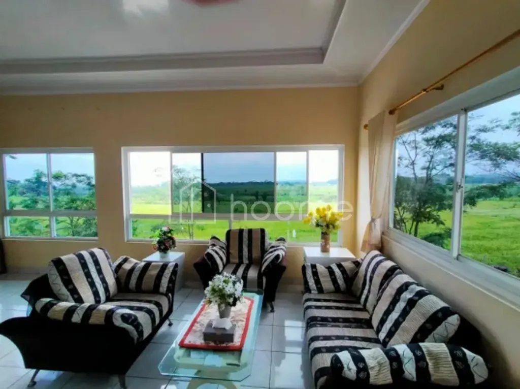 Di jual rumah tepi sawah dgn pemandandangan indah dan udara sejuk.