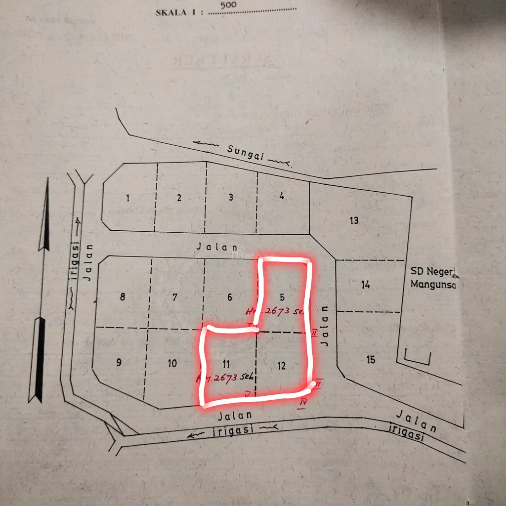 Rumah di pusat kota Salatiga.