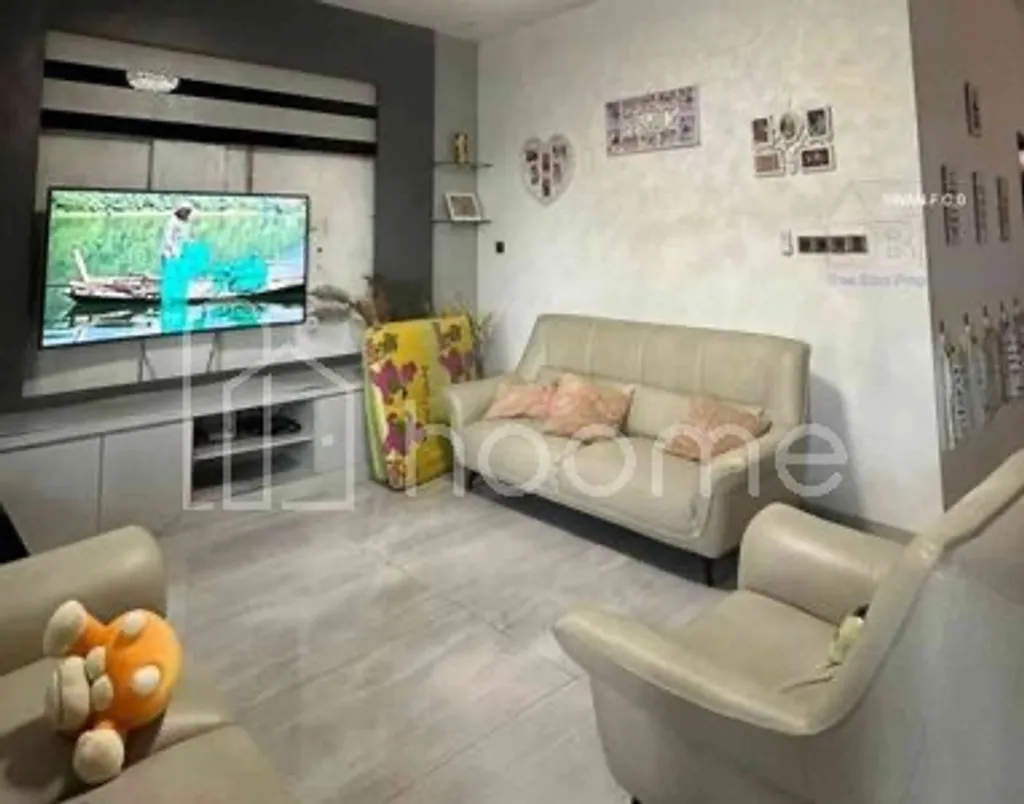 Rumah Full Renovasi 2 Menjadi 1 Unit di Tiban Indah Permai Tahap 6