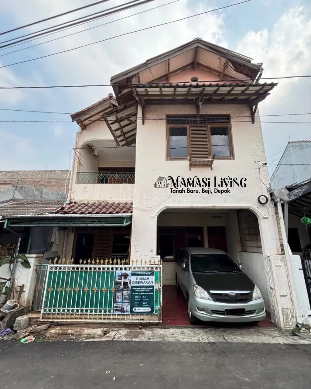 Disewakan Per 6 Bulan / Tahunan LB200 5KT Beji Depok