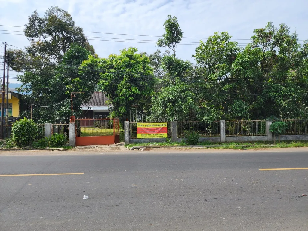 Tanah luas ± 3.300m² Pinggir Jalan Raya Karang Tengah Cibadak Sukabumi