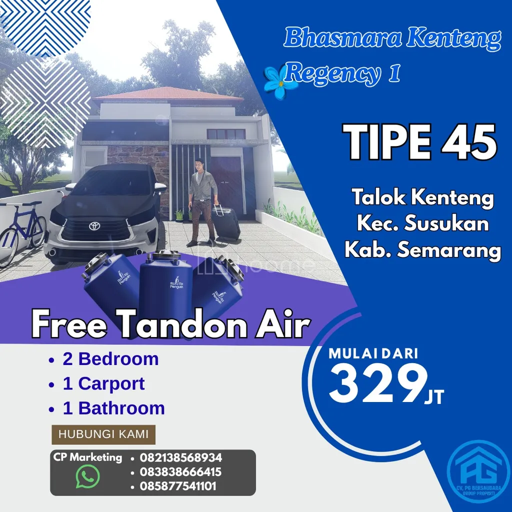 Jual Rumah Tipe 30 dan 45 Promo Akhir Tahun , Susukan, Kab. Semarang