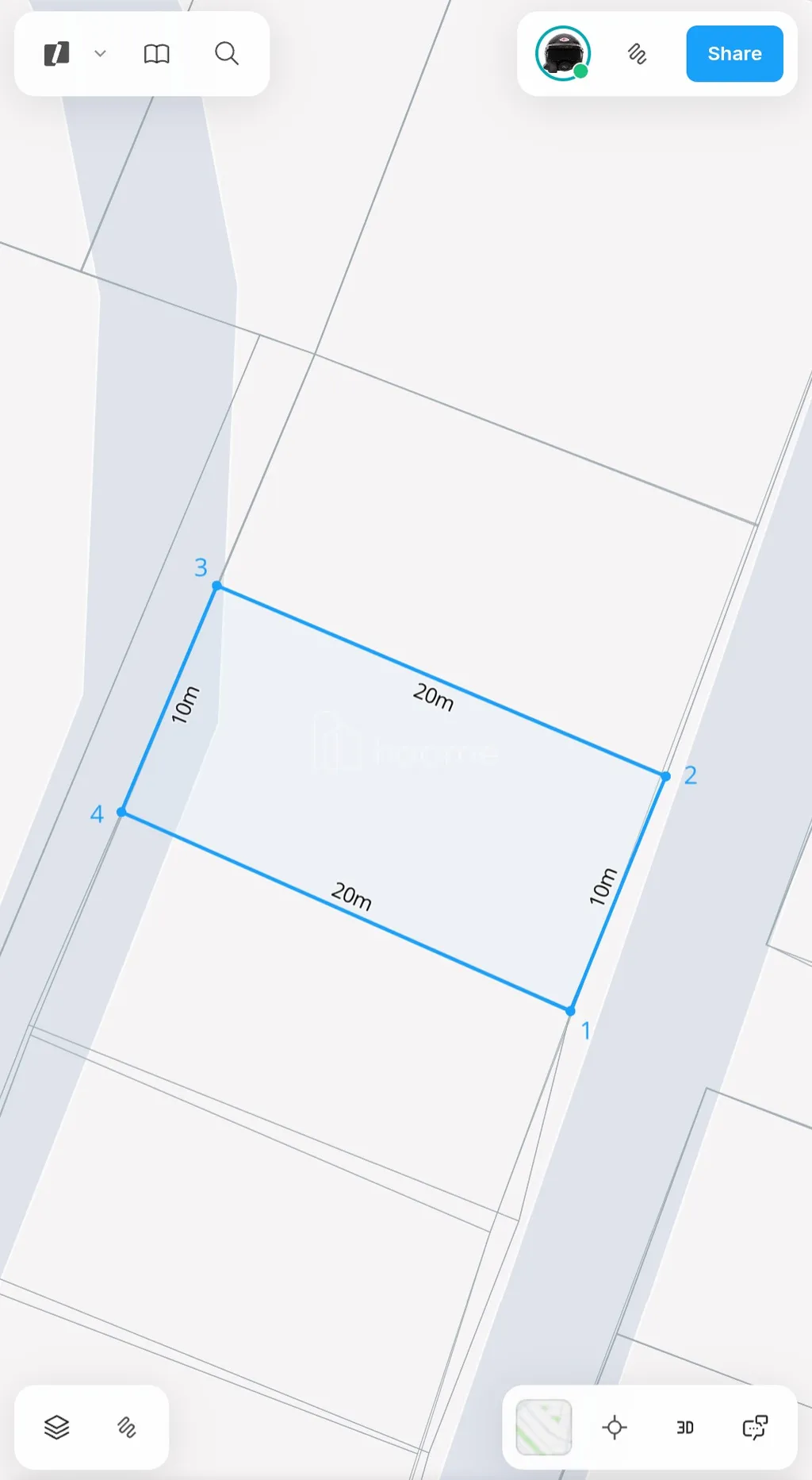 Tanah Kosong di Komplek Villa Airis Pecatu