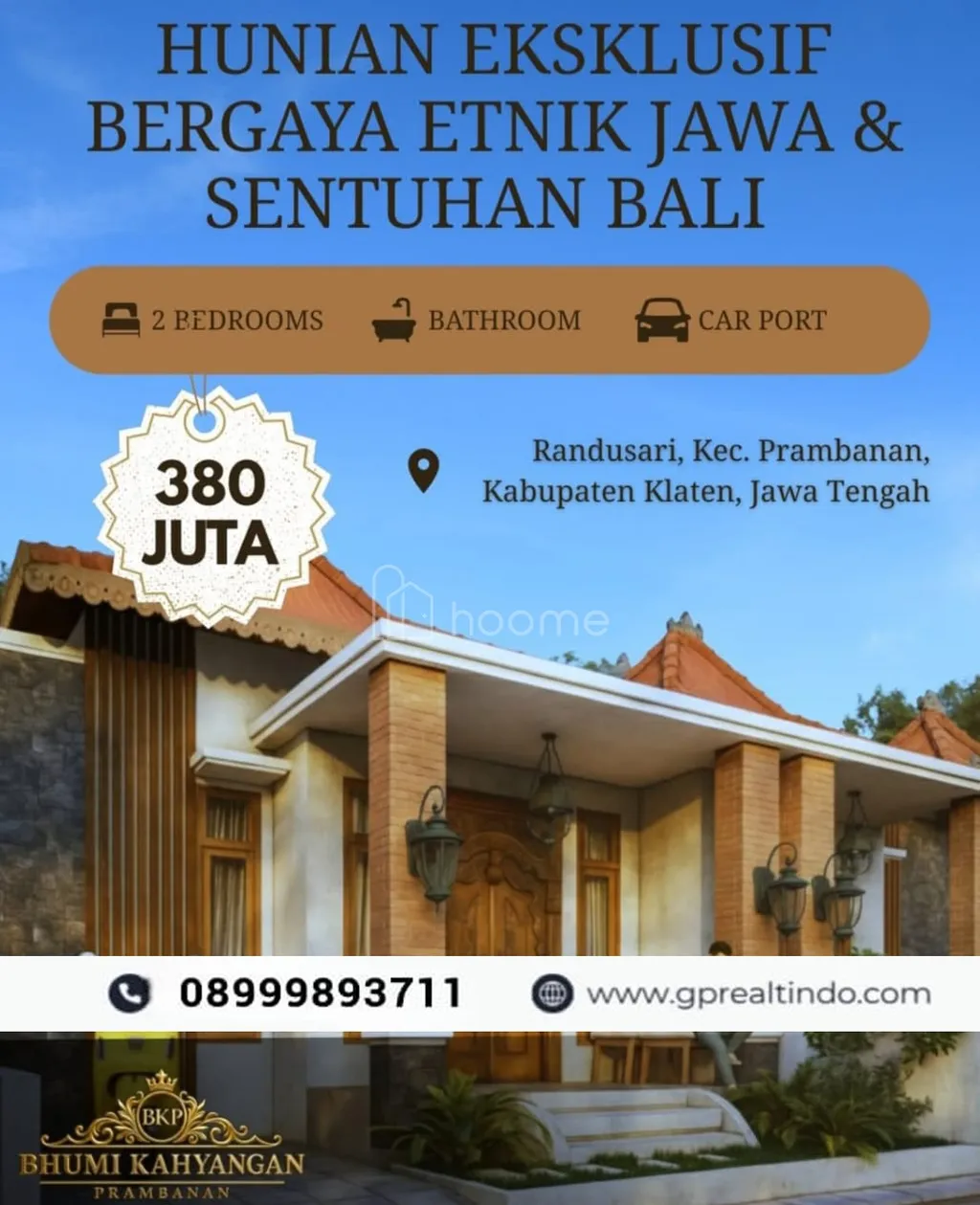 rumah siap bangun pembayaran fleksibel DP murah