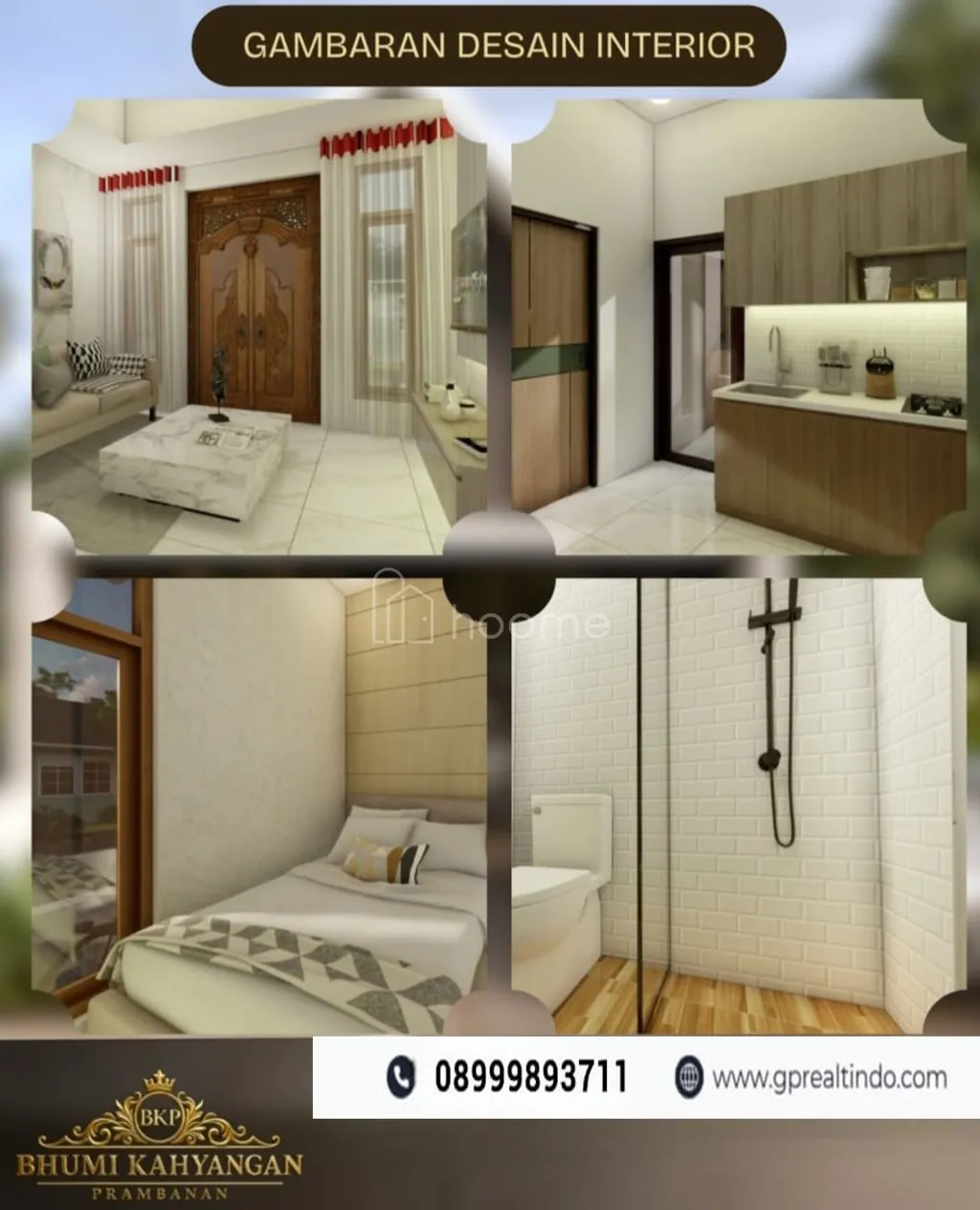 rumah siap bangun pembayaran fleksibel DP murah