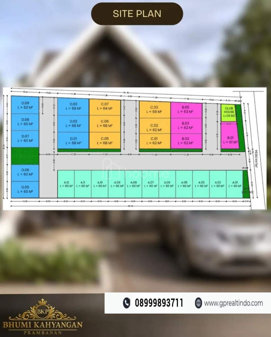rumah siap bangun pembayaran fleksibel DP murah