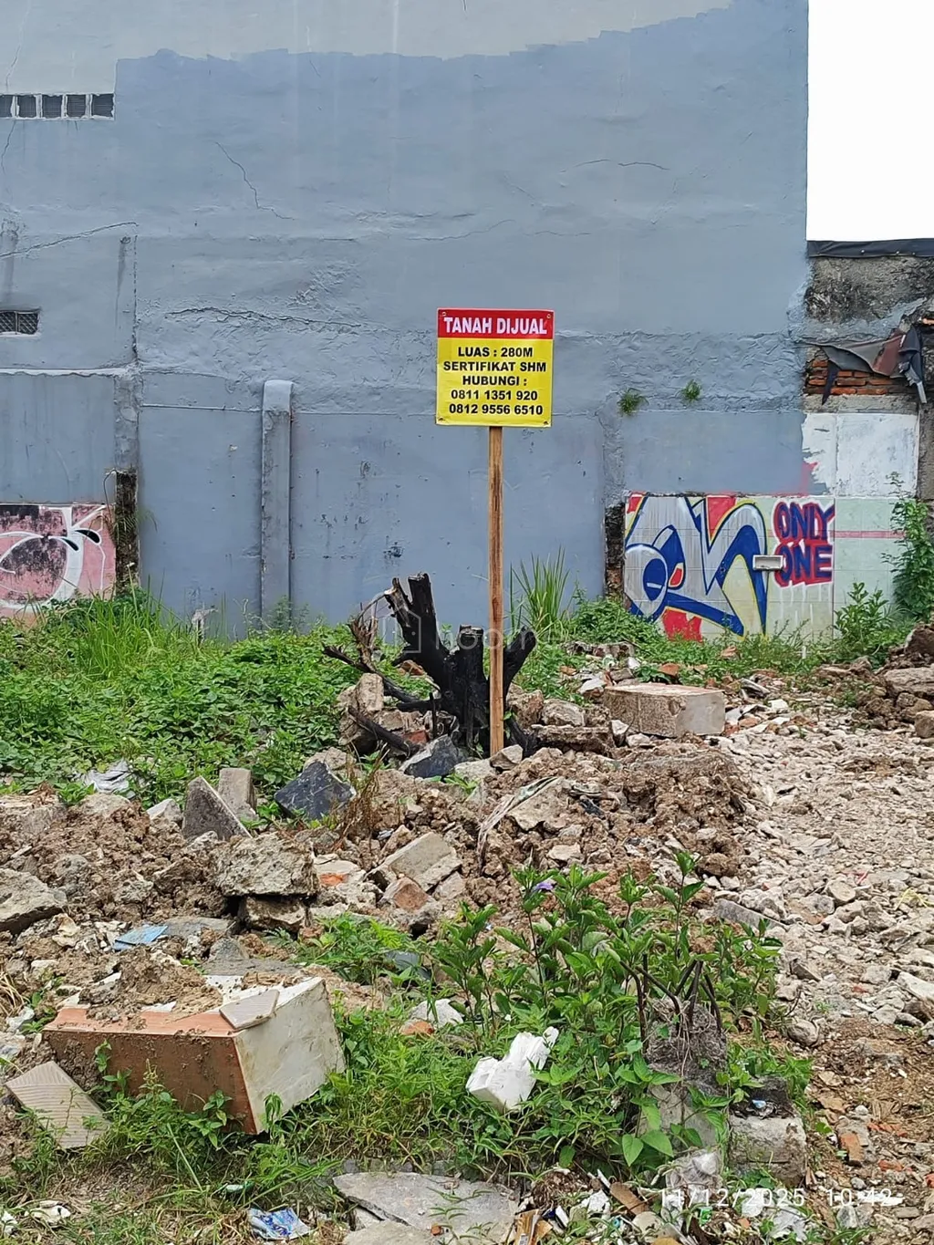 DIJUAL TANAH DAERAH PINANG, KUNCIRAN INDAH, TANGERANG KOTA (PERUMAHAN KUNCIRAN MAS PERMAI)