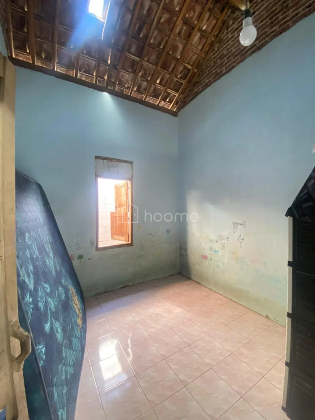 Dijual pekarangan bonus rumah daerah karangmalang sragen kota murah luas