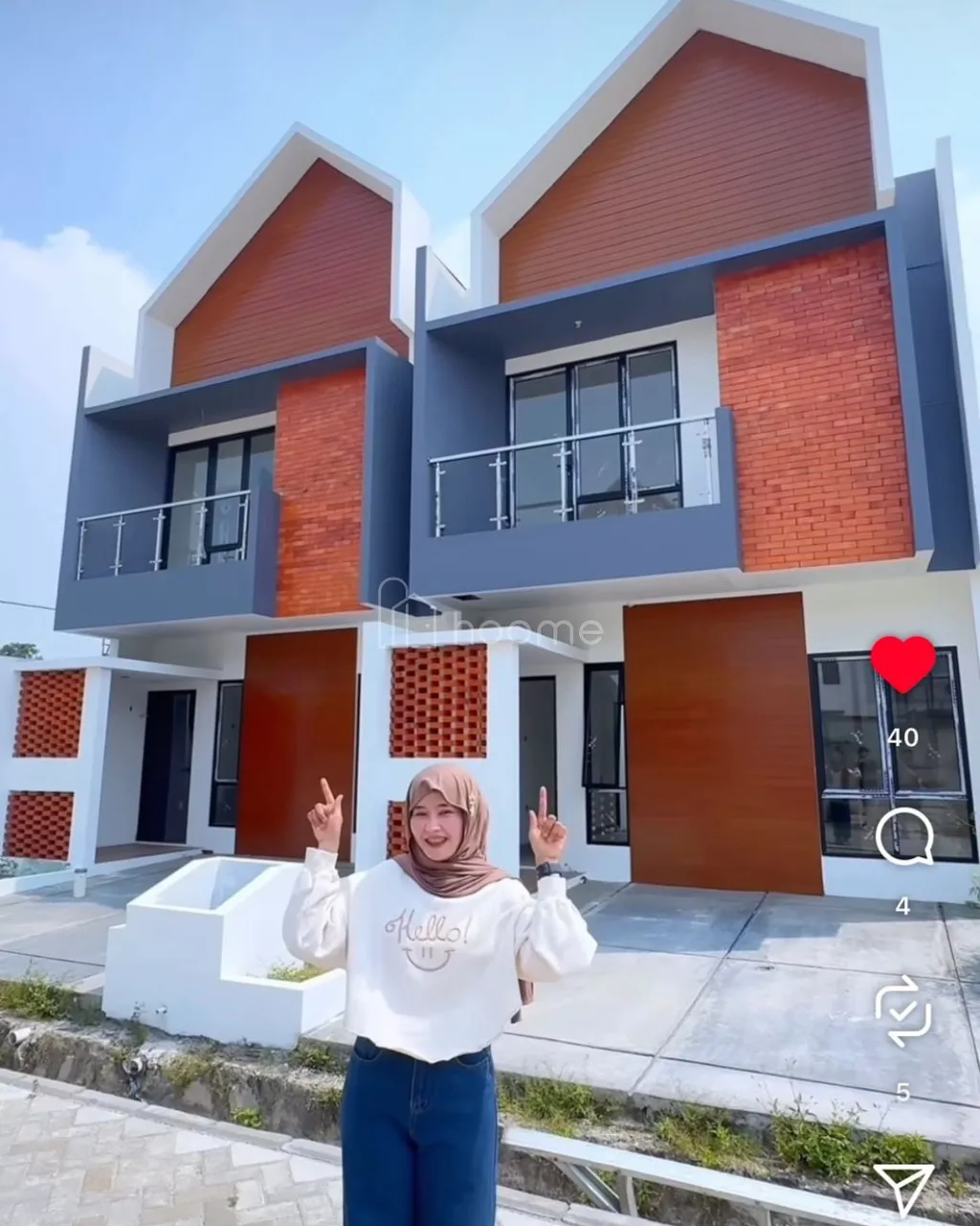 BU Rumah 2 Lantai di Sakinah Residence Cilegon!