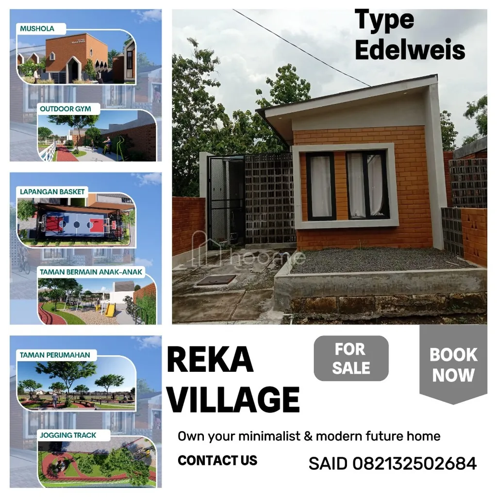 REKA VILLAE Satu Satunya Property BerNuansa Villa, Dekat Surabaya Legal Aman