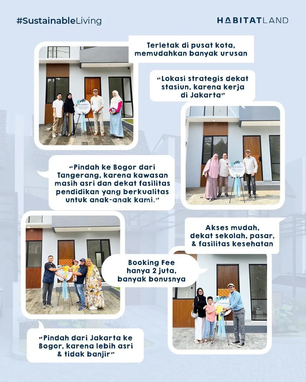 Rumah Strategis di Kota Bogor Hegarmanah Habibat