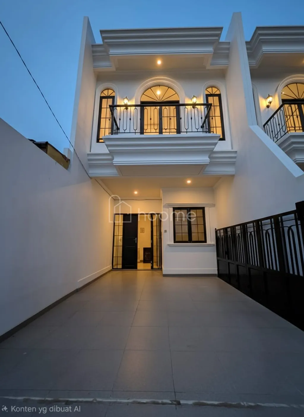 Rumah baru design classic modern non komplek di Cipinang Cempedak Jaktim 