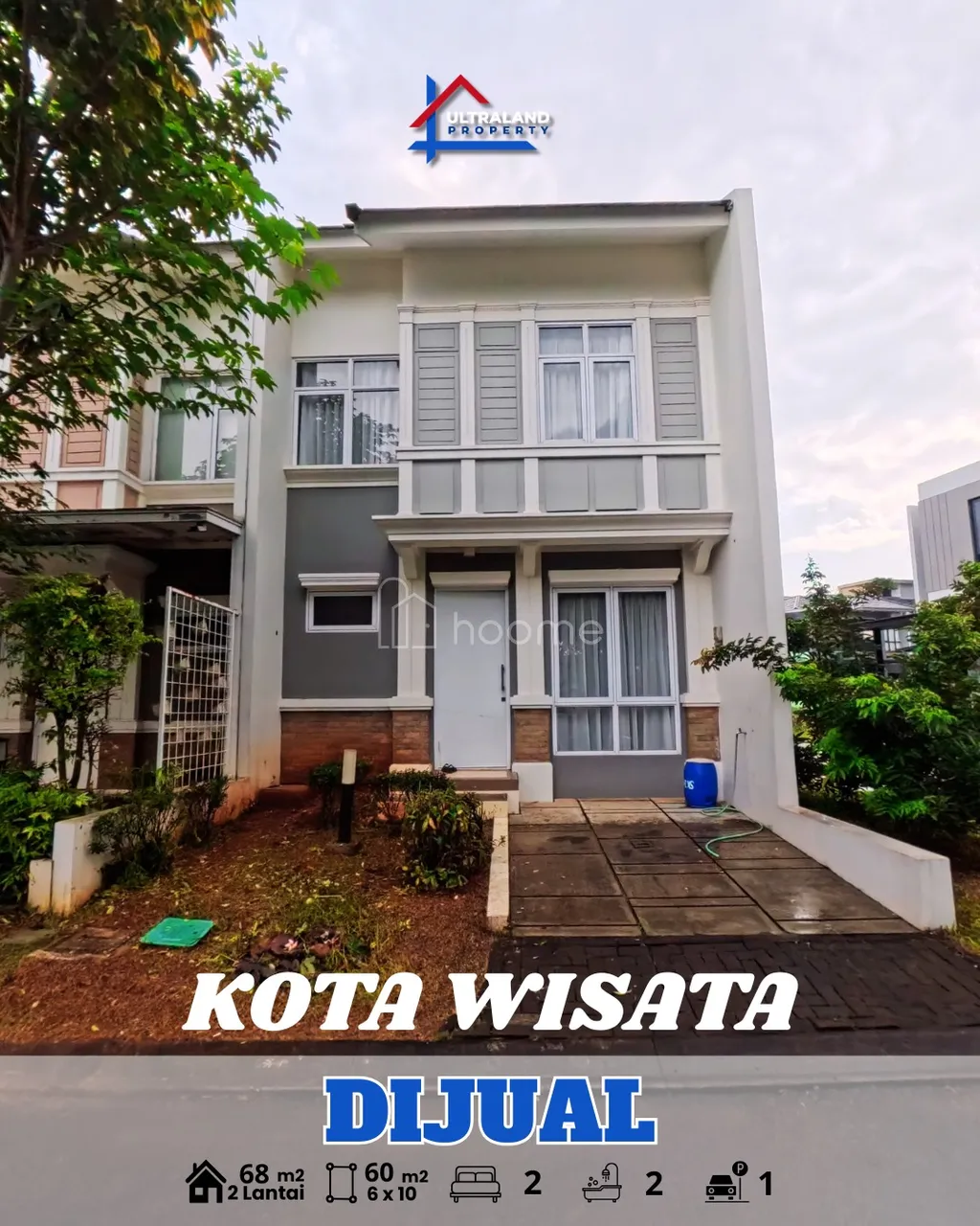 KOTA WISATA - RUMAH DIJUAL MODERN CLASSIC 0219009