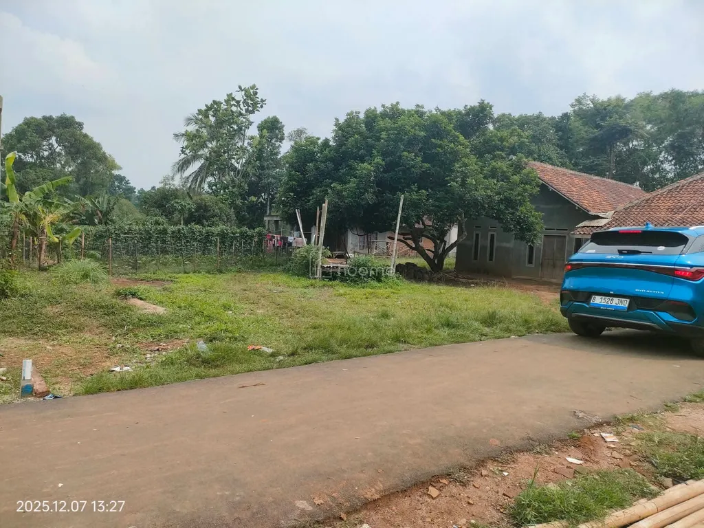 JUAL LAHAN KOSONG. STRATEGIS. AKSES MOBIL. ASPAL. LEBAR MUKA 20M. SHM.