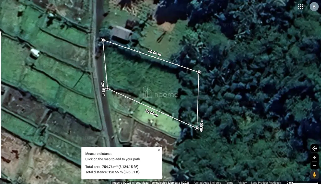 DIJUAL Tanah 784 m² - Tegalallang, Gianyar-Ubud, Bali