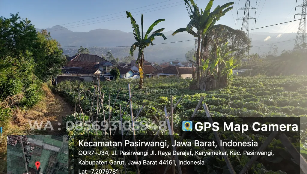 DIJUAL TANAH KOMERSIAL & STRATEGIS DI KAWASAN DARAJAT, PASIR WANGI, GARUT.