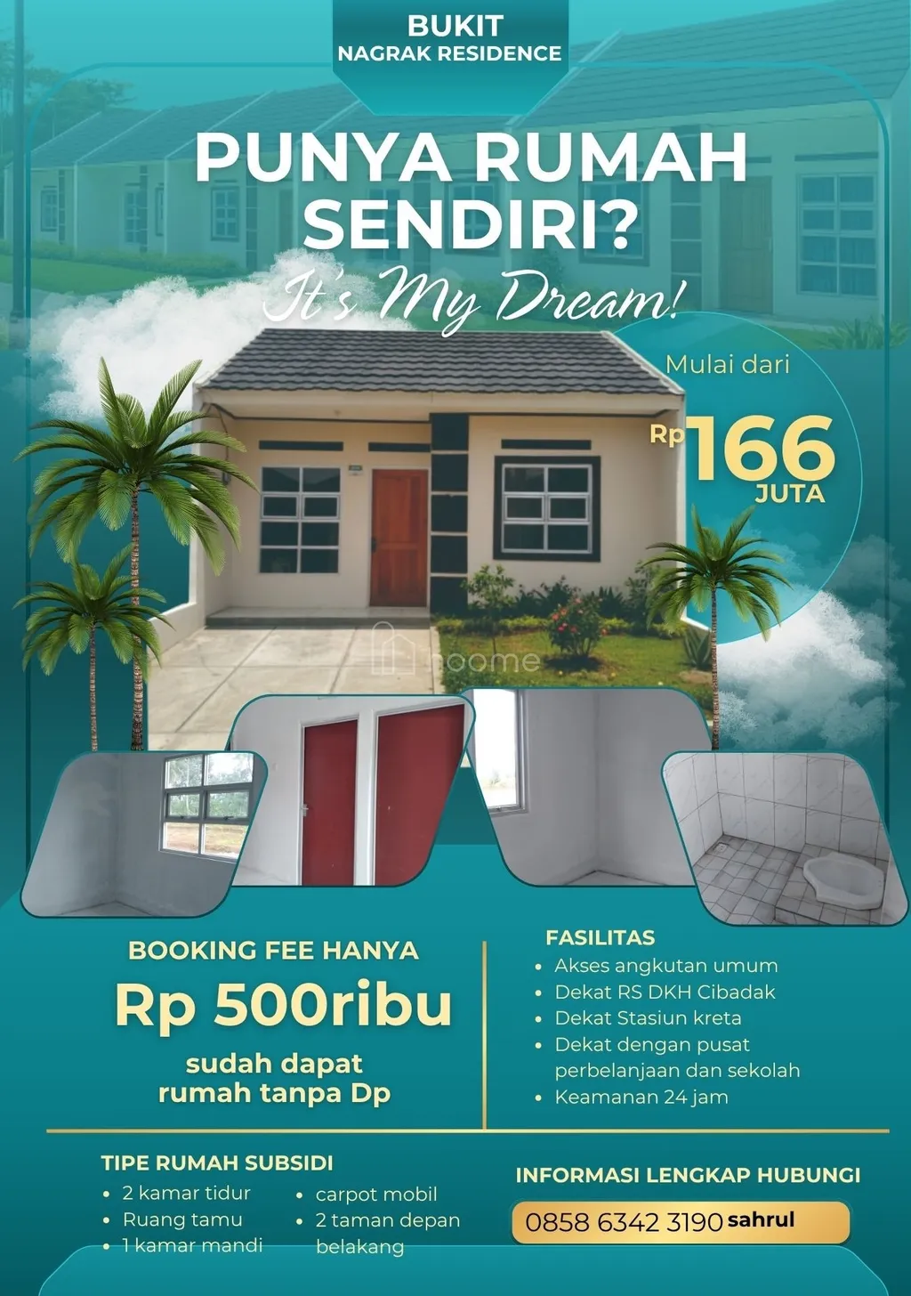 Rumah Murah Tanpa Dp Di Sukabumi JAwabarat Lokasi Strategis