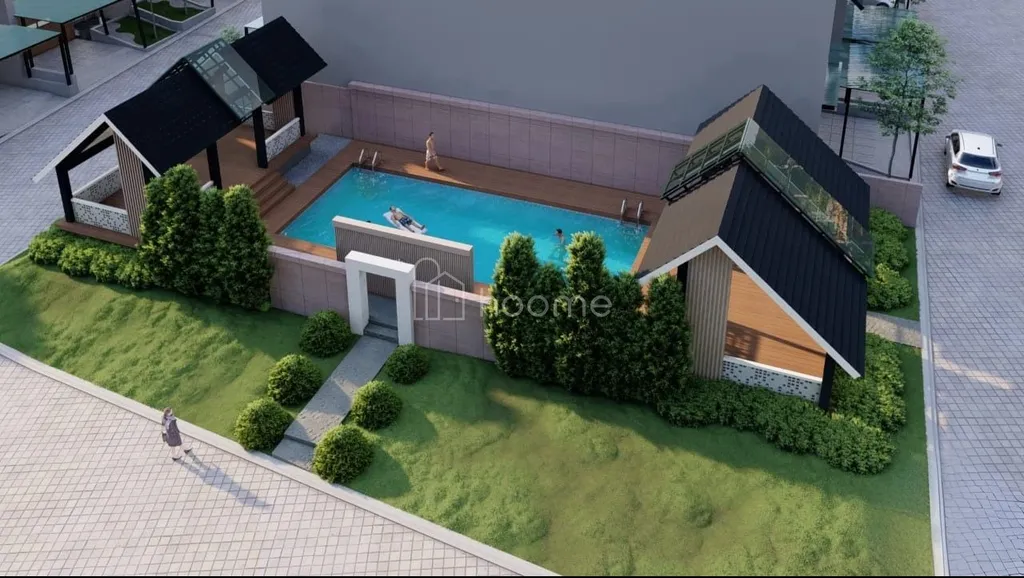 Dijual rumah dengan konsep asian tropis