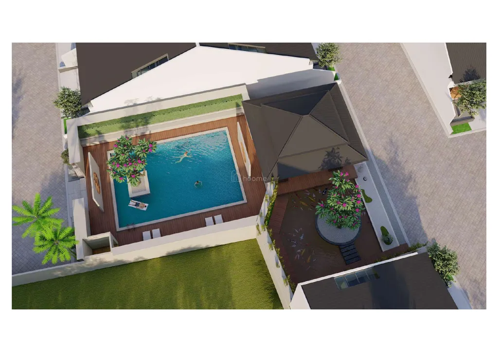 rumah dengan konsep japandi scandinavian pertama di pekanbaru