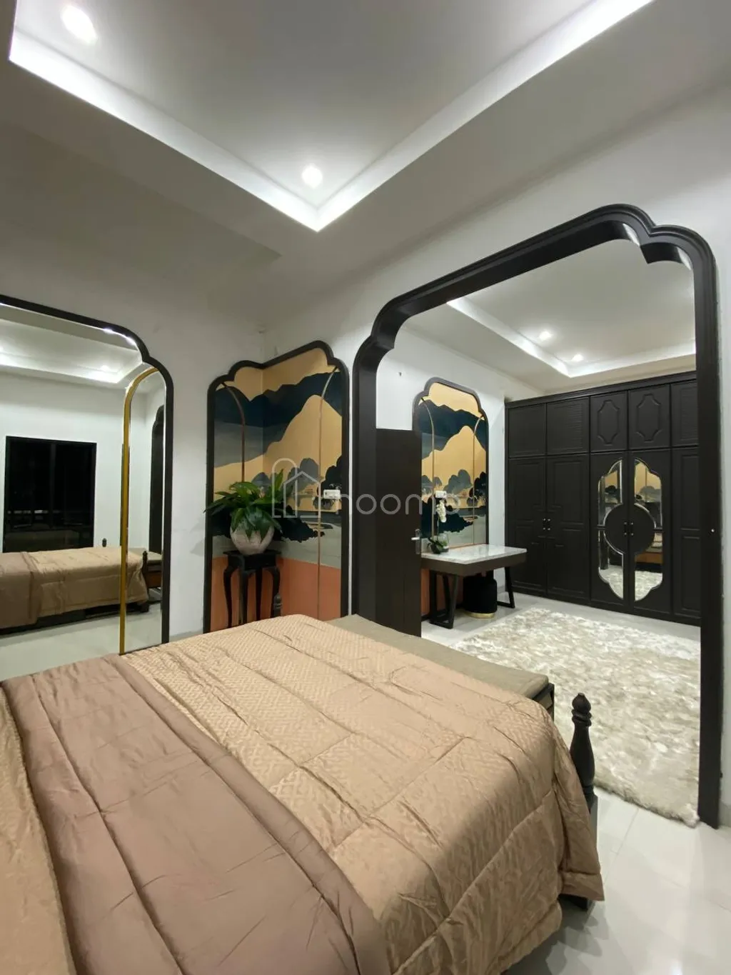 Dijual rumah 2 lantai dengan konsep asian tropis