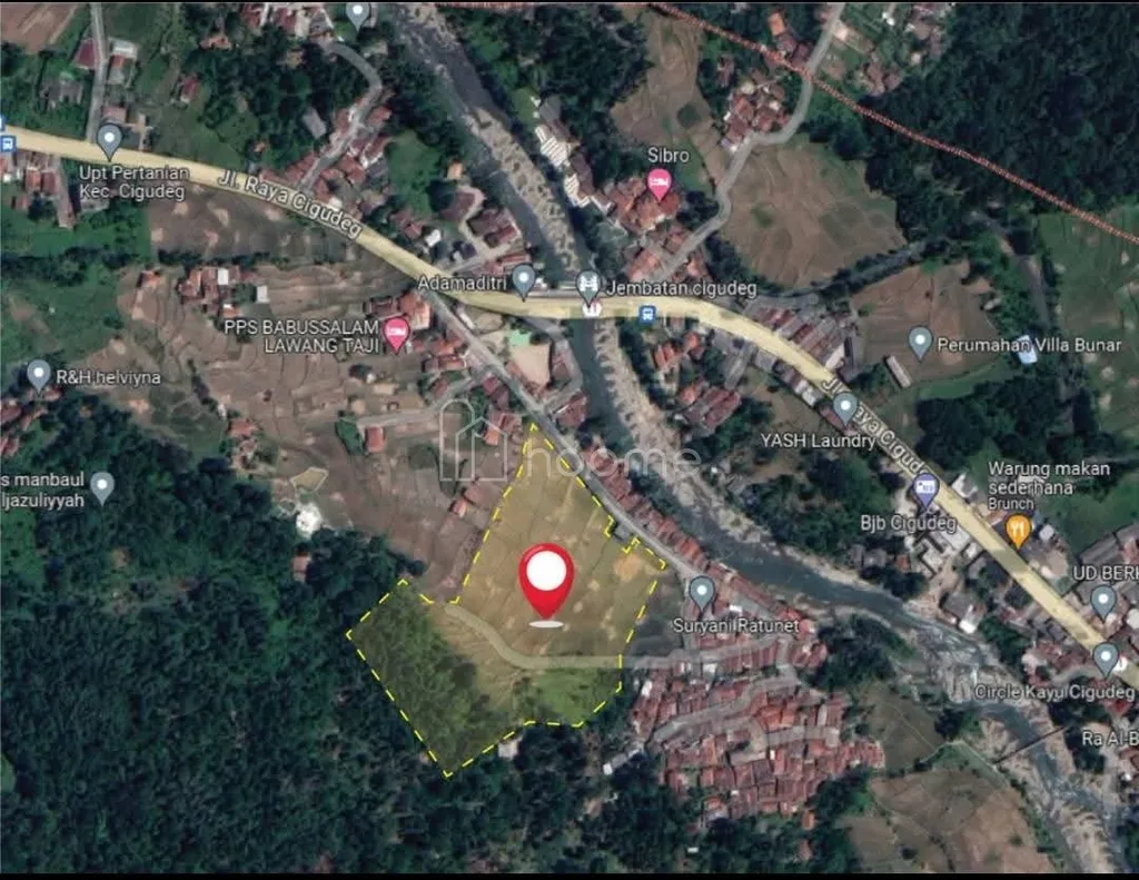 DIJUAL TANAH STRATEGIS 3,2 HEKTAR – CIGUDEG BOGOR