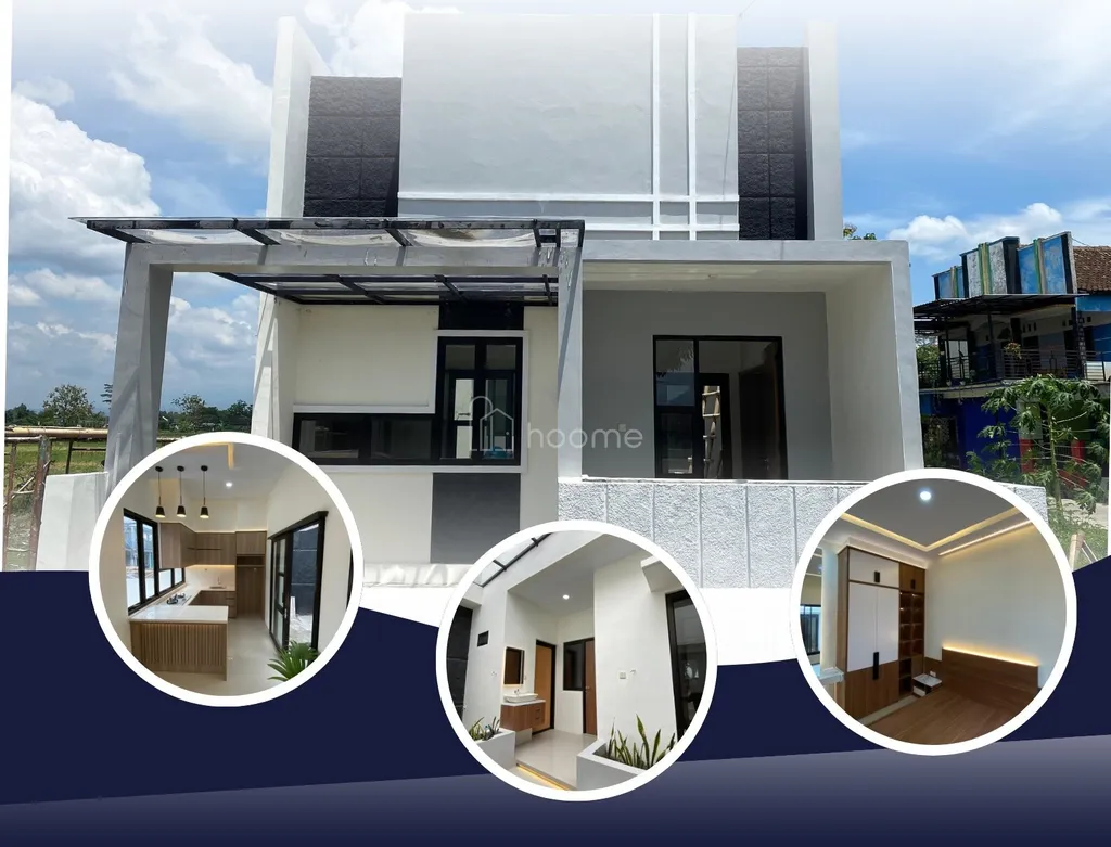 Rumah Murah 500 jt-an Siap Bangun View Merapi dan Sawah Lokasi Berbah