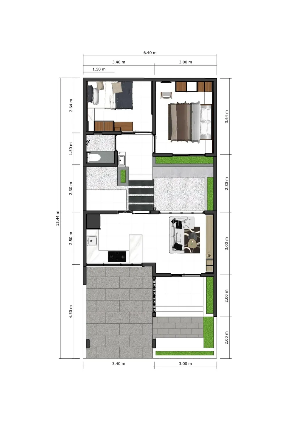DIJUAL HUNIAN RUMAH TINGGAL TIPE 36 MINIMALIS BERBAH SLEMAN