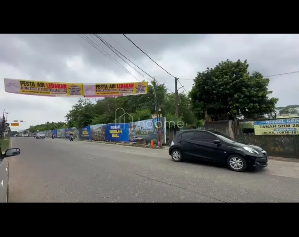 Dijual Tanah 2895 Mtr di Raya Puspitek