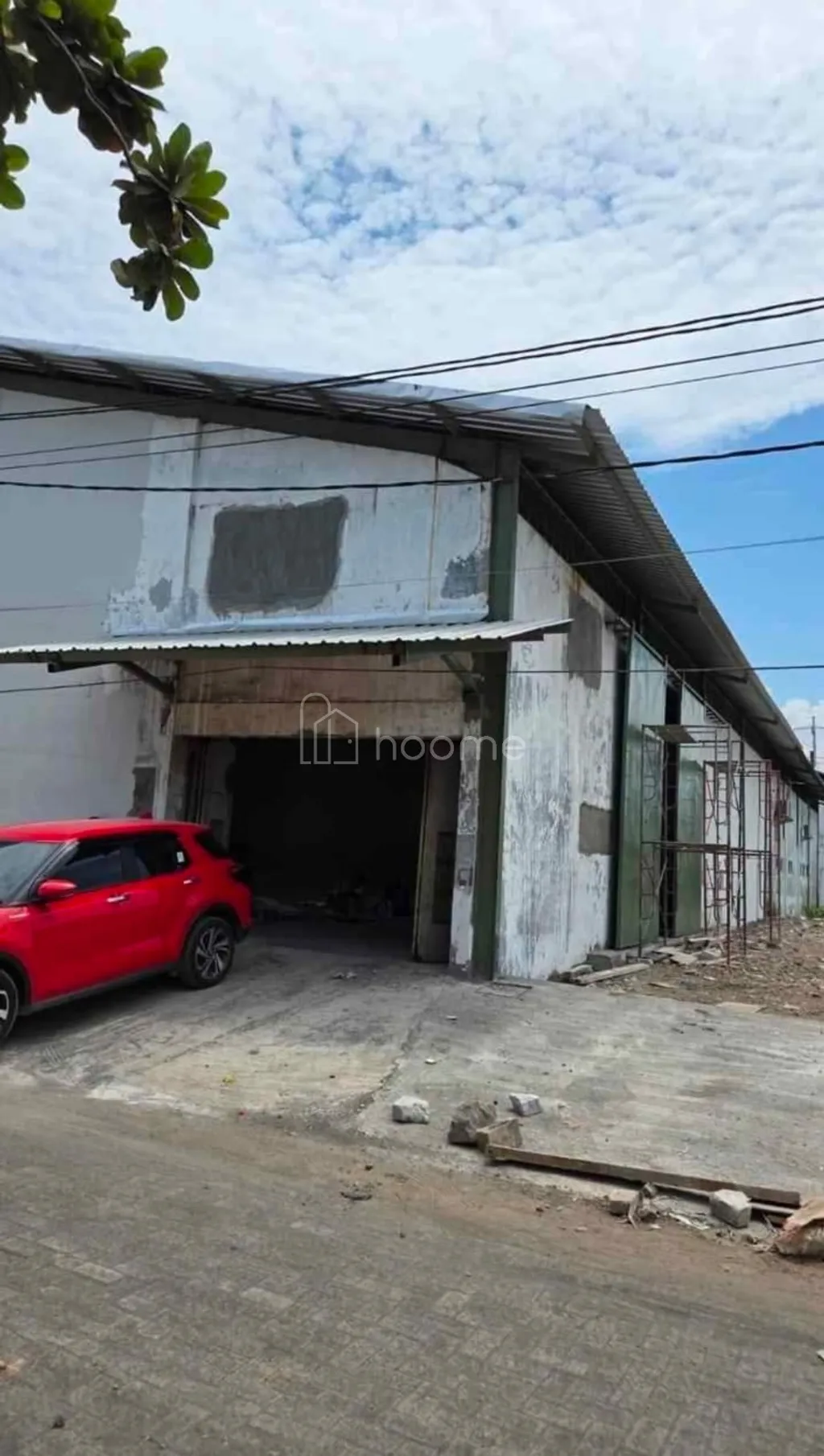 Jual sewa Gudang Siap Pakai Tambak Sawah ijin Gudang HOOK bisa Kontainer