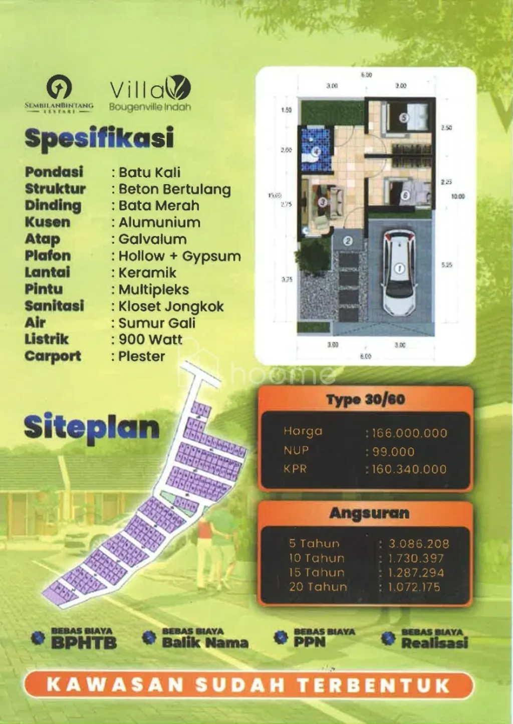 Rumah murah dekat kampus jember