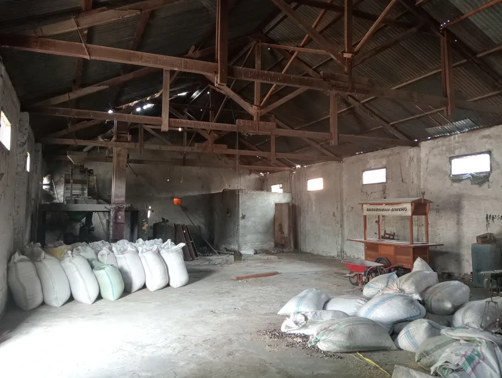 Di jual cepat tanpa perantara gudang bekas penggilingan padi