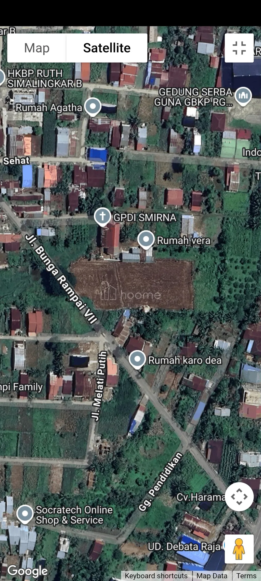 Dijual Tanah 4969, Medan Tuntungan,  — foto 2 dari 3