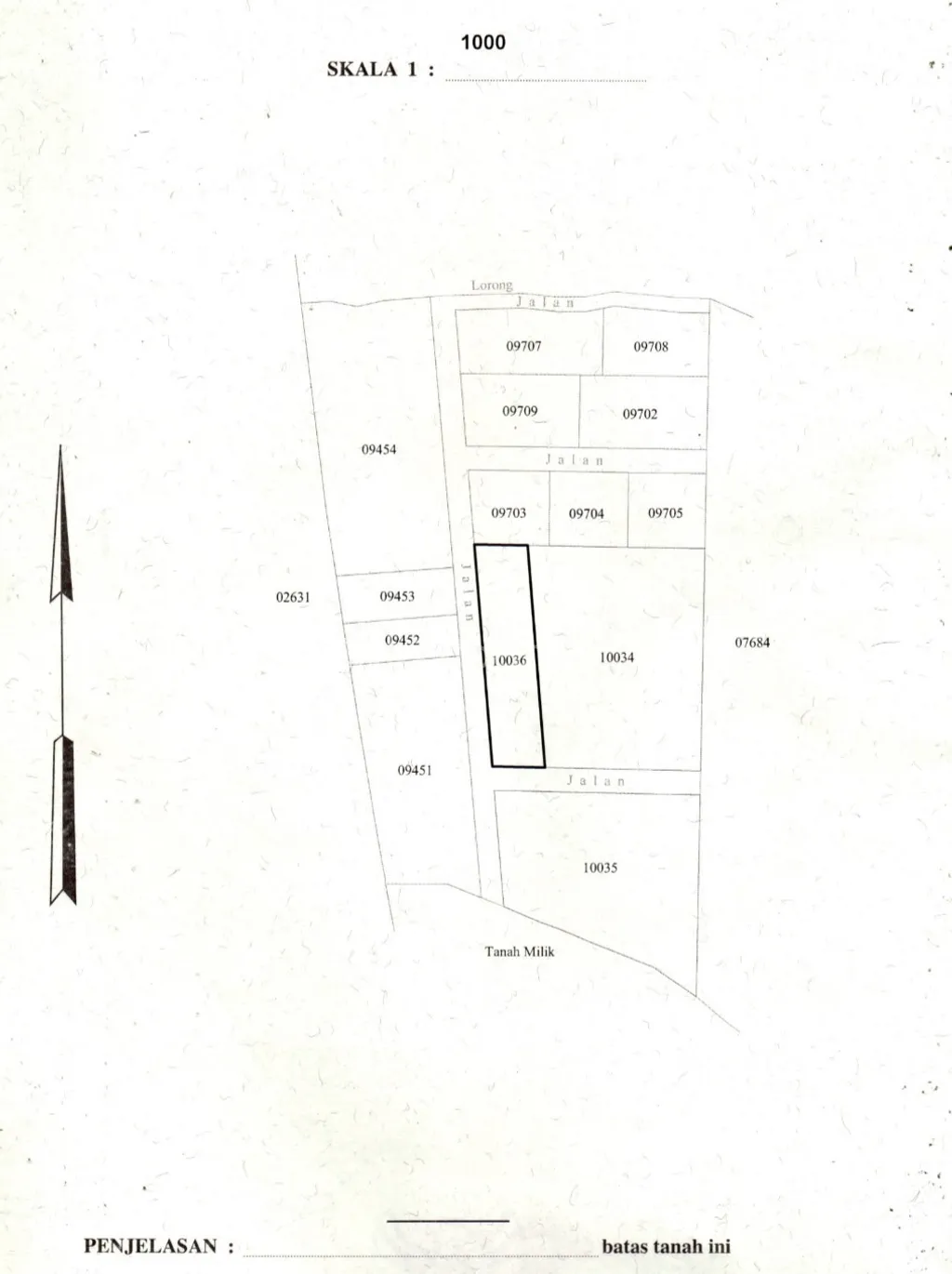 Tanah 5 Are (500 m2) Kuta Selatan Nusa Dua Badung - Bali
