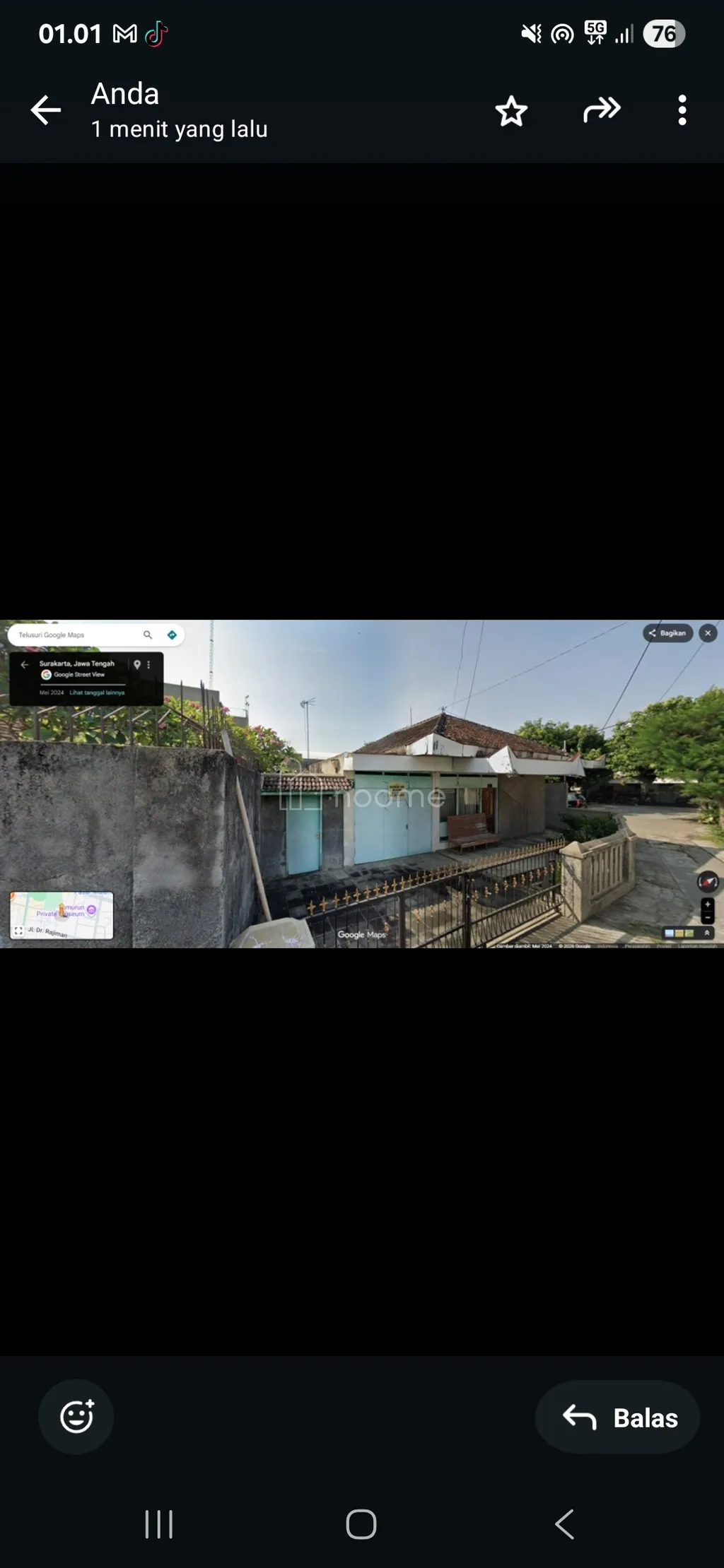 DIJUAL TANAH DAN RUMAH SECOND STRATEGIS DI TENGAH KOTA SOLO