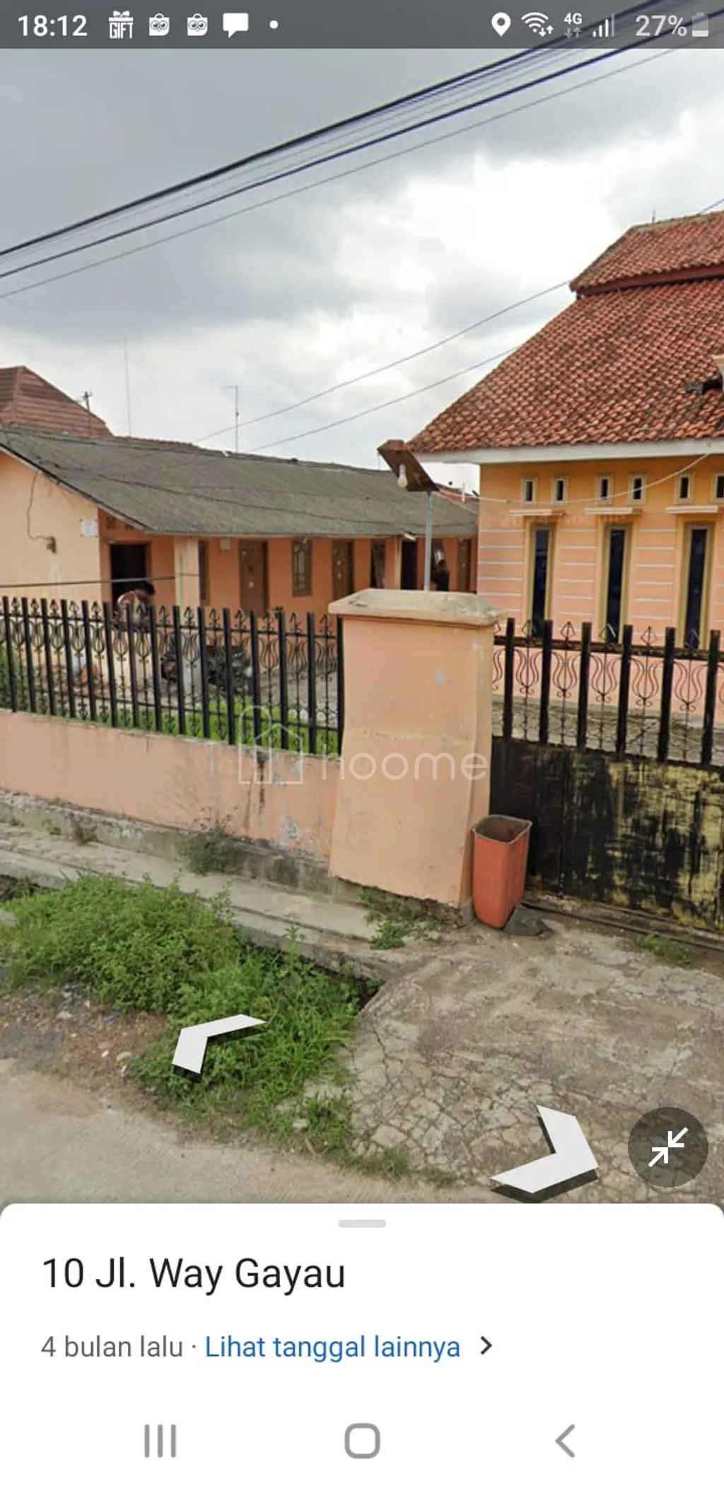 Rumah Besar Haaman Luas Puat Kota Metro - Lampung