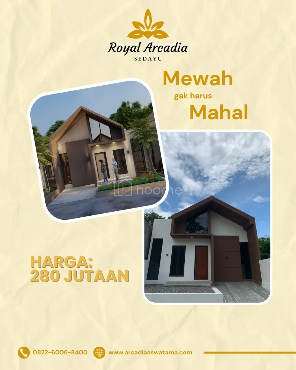 Royal Arcadia Sedayu Perumahan Modern Konsep Scandinavia