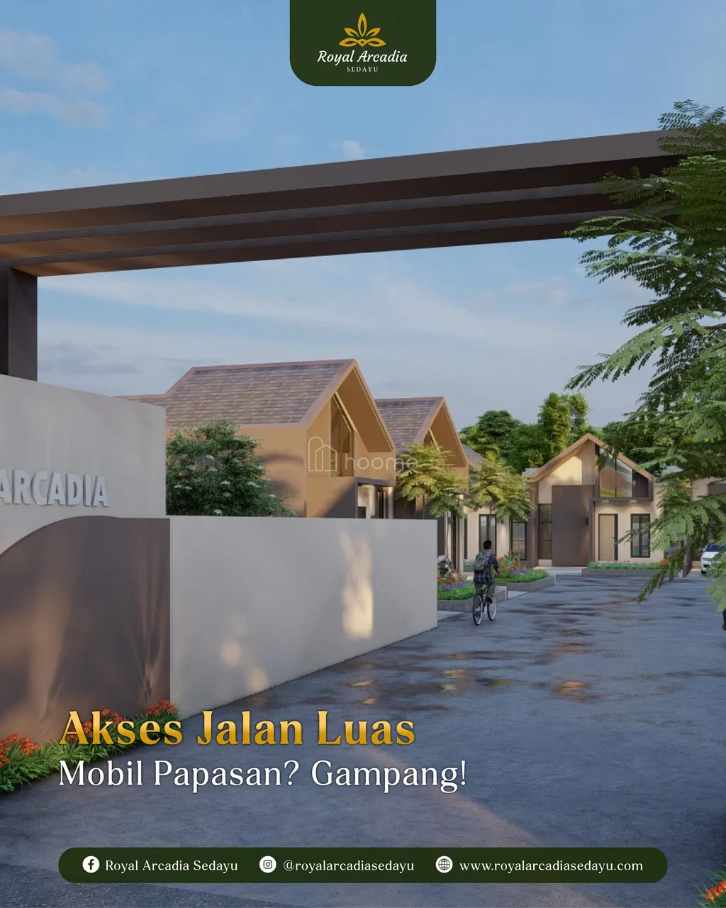 Royal Arcadia Sedayu Perumahan Modern Konsep Scandinavia