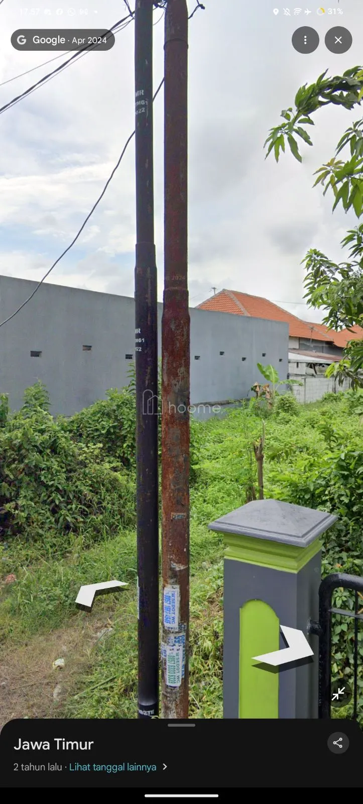 Dijual Tanah  1,5Jt/M² Di Wonoayi Sidoarjo BU — foto 3 dari 4