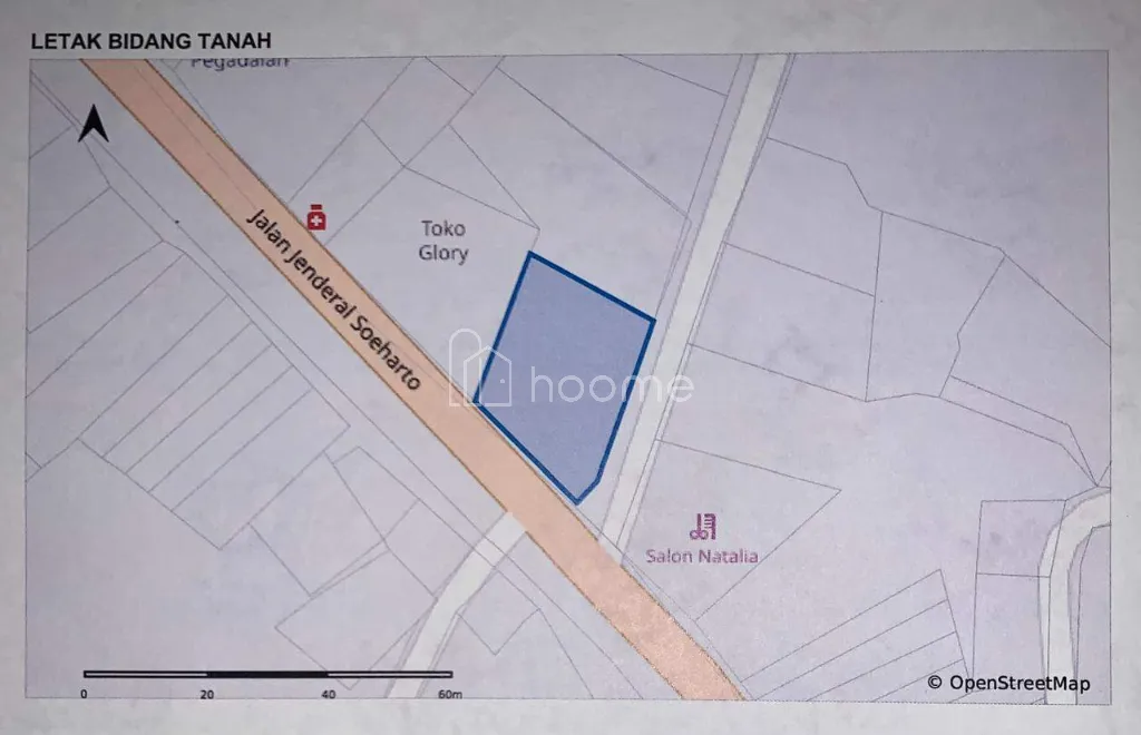 Dijual Tanah DIJUAL TANAH SAMPING GLORY SWALAYAN OEPURA — foto 3 dari 3