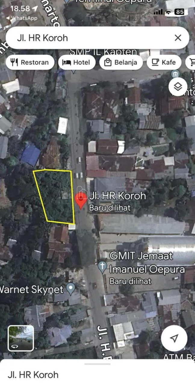 Dijual Tanah DI JUAL TANAH, DEPAN GEREJA GMIT OEPURA — foto 1 dari 3