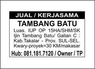 Dijual Tanah Investasi Menguntungkan! Tanah SHM Makassar — foto 1 dari 3