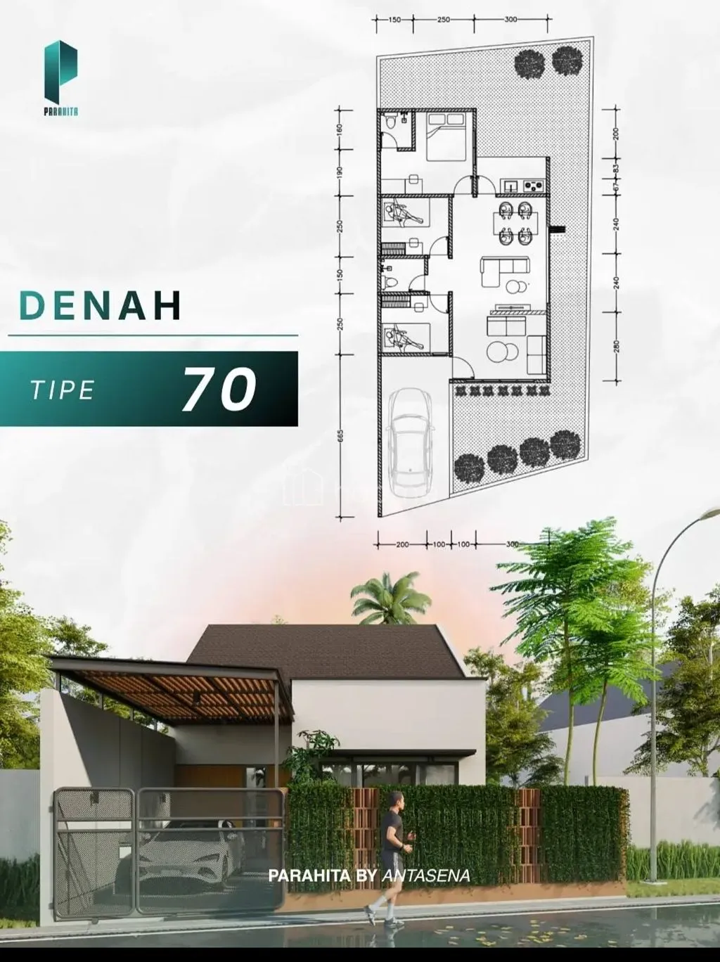 Dijual Rumah Dijual Rumah Modern Tropis Mijen semarang — foto 3 dari 4