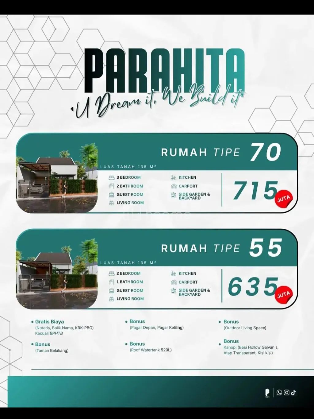 Dijual Rumah Dijual Rumah Modern Tropis Mijen semarang — foto 1 dari 4