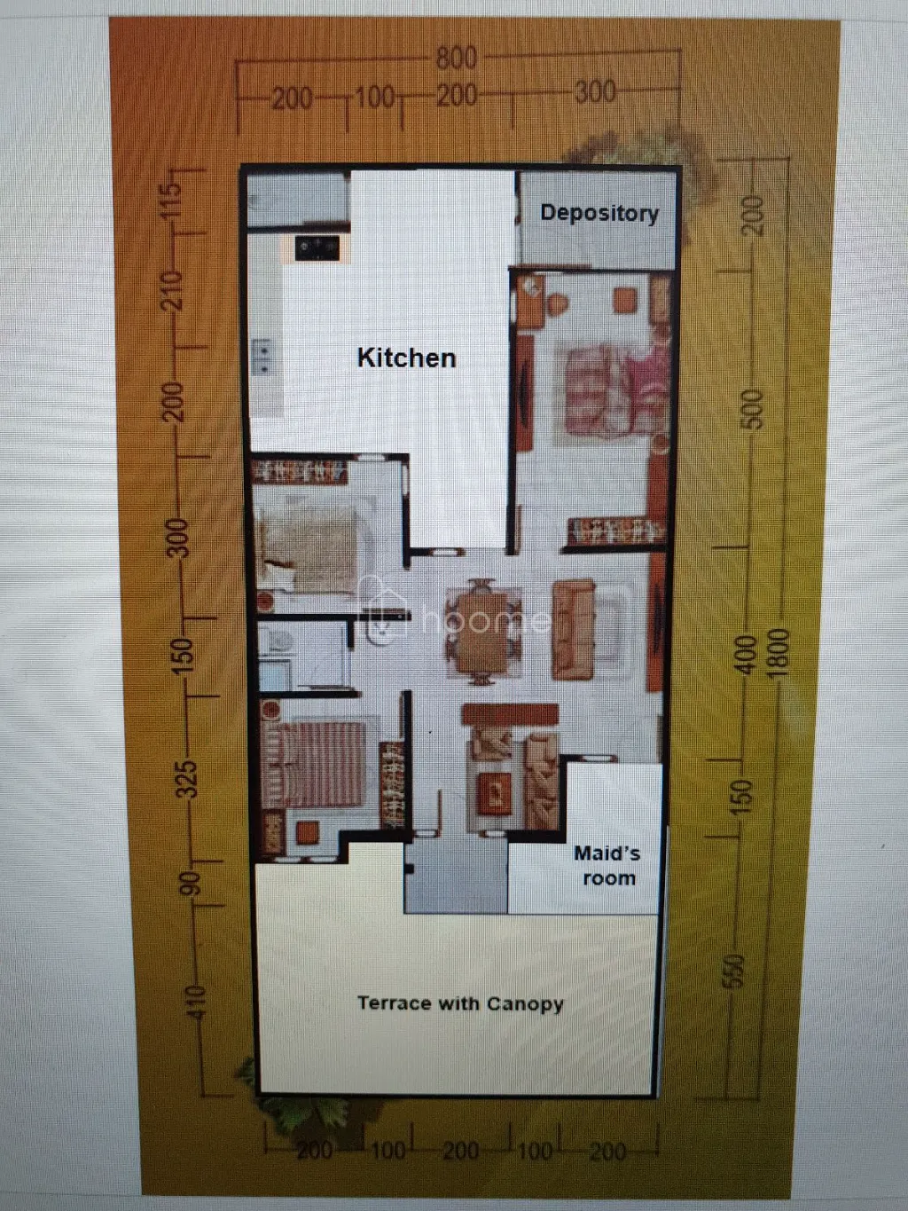 Dijual Rumah Cluster Aralia 2 - Kota Harapan Indah, Bekasi — foto 1 dari 3