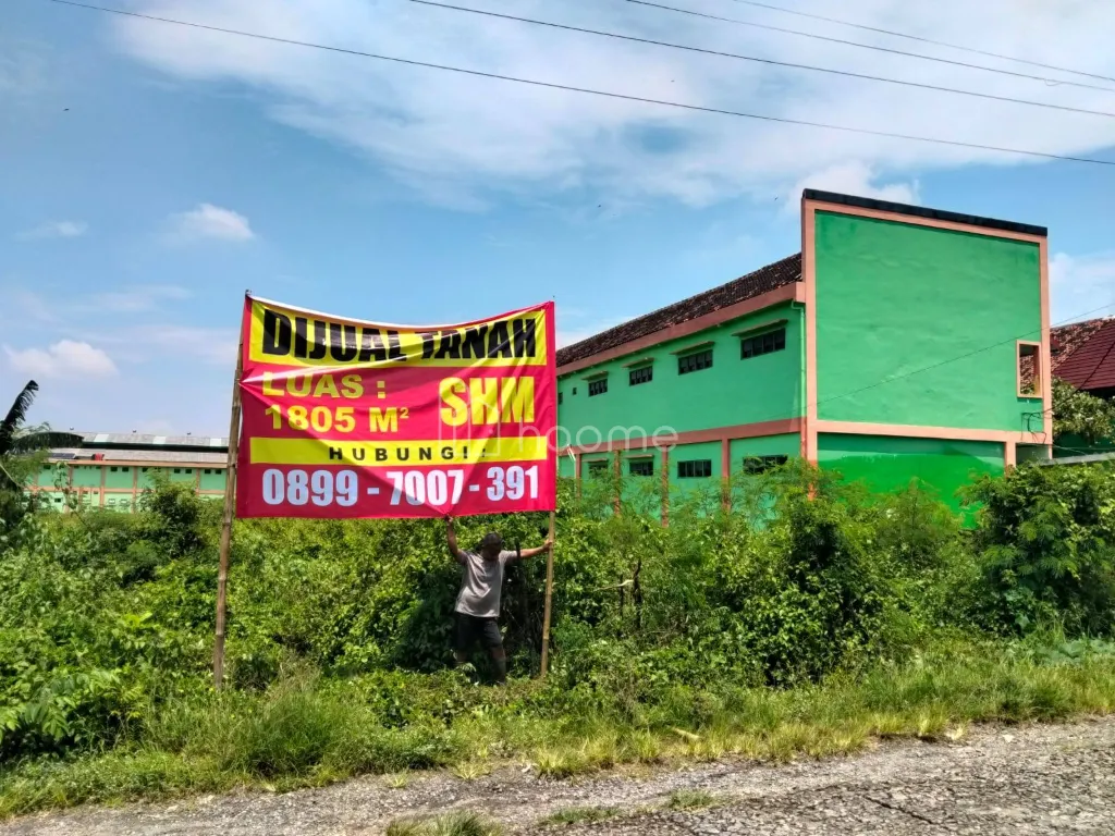 Dijual Tanah Pinggir Jalan Dekat Sekolah dan Gerbang Tol — foto 3 dari 3
