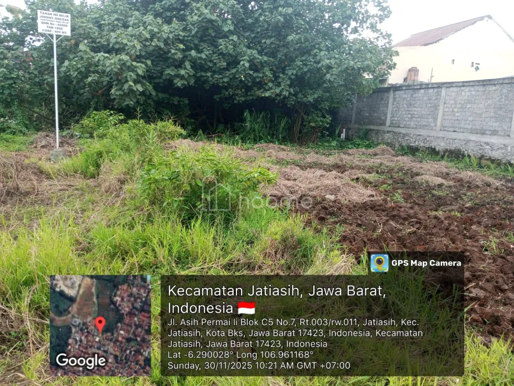 Dijual Tanah Dijual Tanah 900 m2 SHM di Jatiasih   — foto 3 dari 3
