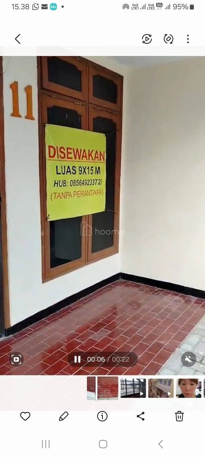 Disewa Rumah SEWA RMH SIMPANG DARMO PERMAI SELATAN SBY BONAMI — foto 1 dari 3